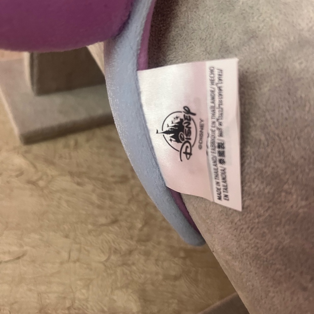 Disney Parks Minnie Mouse Ears Pastel Purple Beaded Bow Headband - Picture 5 of 5